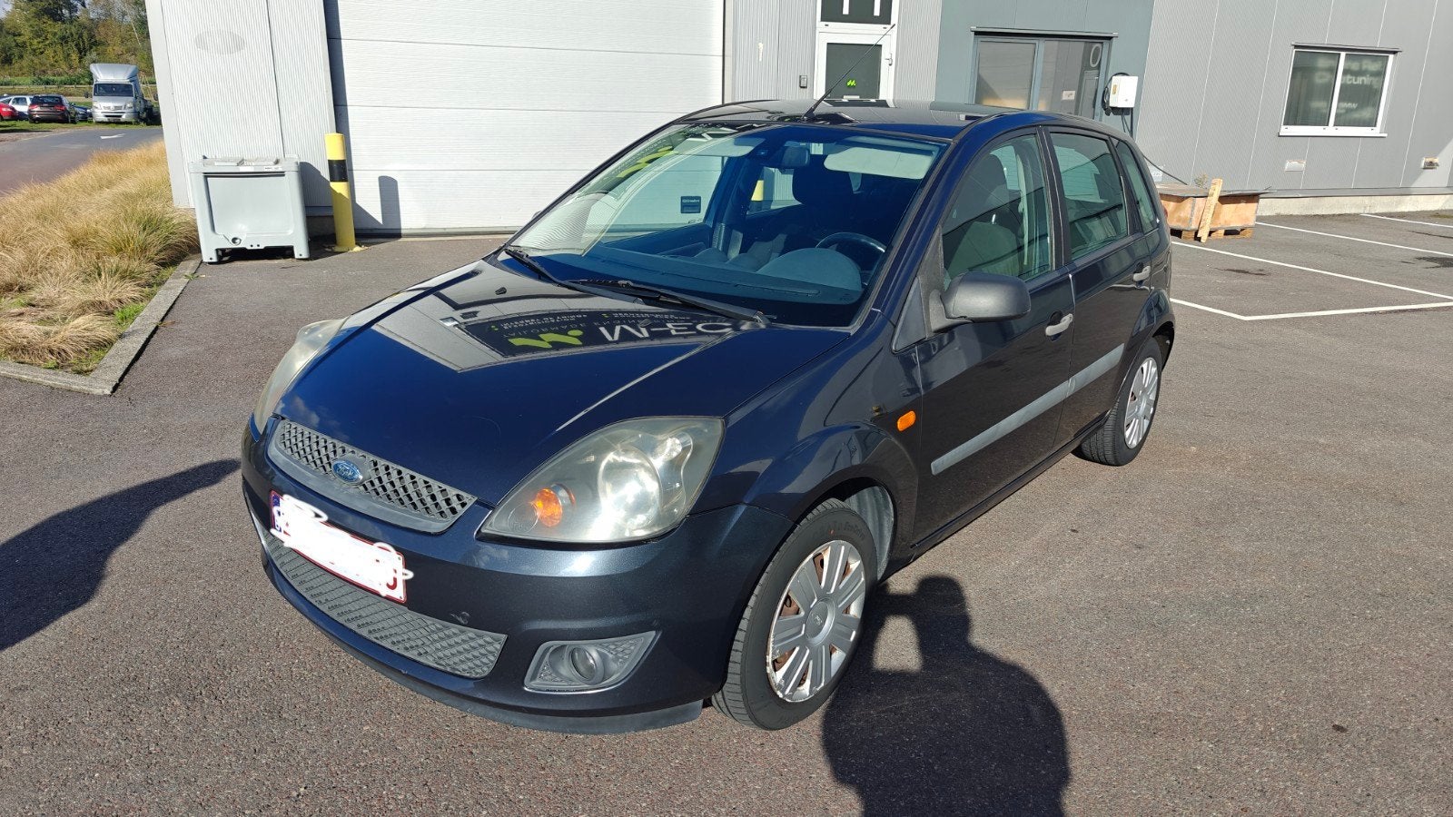 Ford fiesta, Voorwielaandrijving, Zwart, Blauw, Handgeschakeld