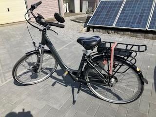 2 x  Elektrische fiets Talent, Fietsen en Brommers, Velgrem, 47 tot 50 cm, Versnellingen, Zo goed als nieuw