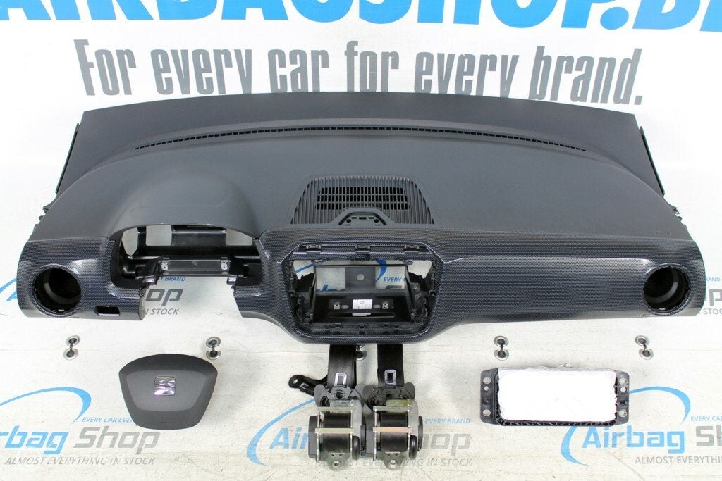 Airbag kit Tableau de bord carbon Seat MII facelift, Autos : Pièces & Accessoires, Enlèvement ou Envoi, Utilisé