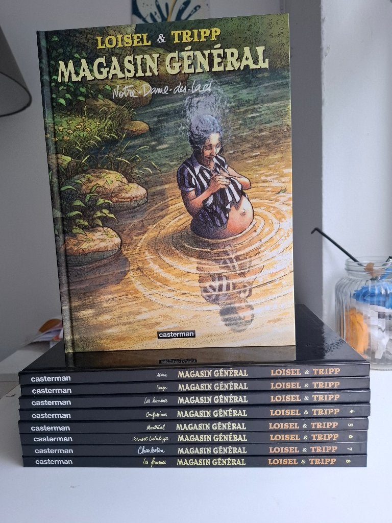 MAGASIN GENERAL LOISEL TOMES 1 à 9 SERIE COMPLETE TBE EO!, Boeken, Stripverhalen, Complete serie of reeks, Ophalen of Verzenden
