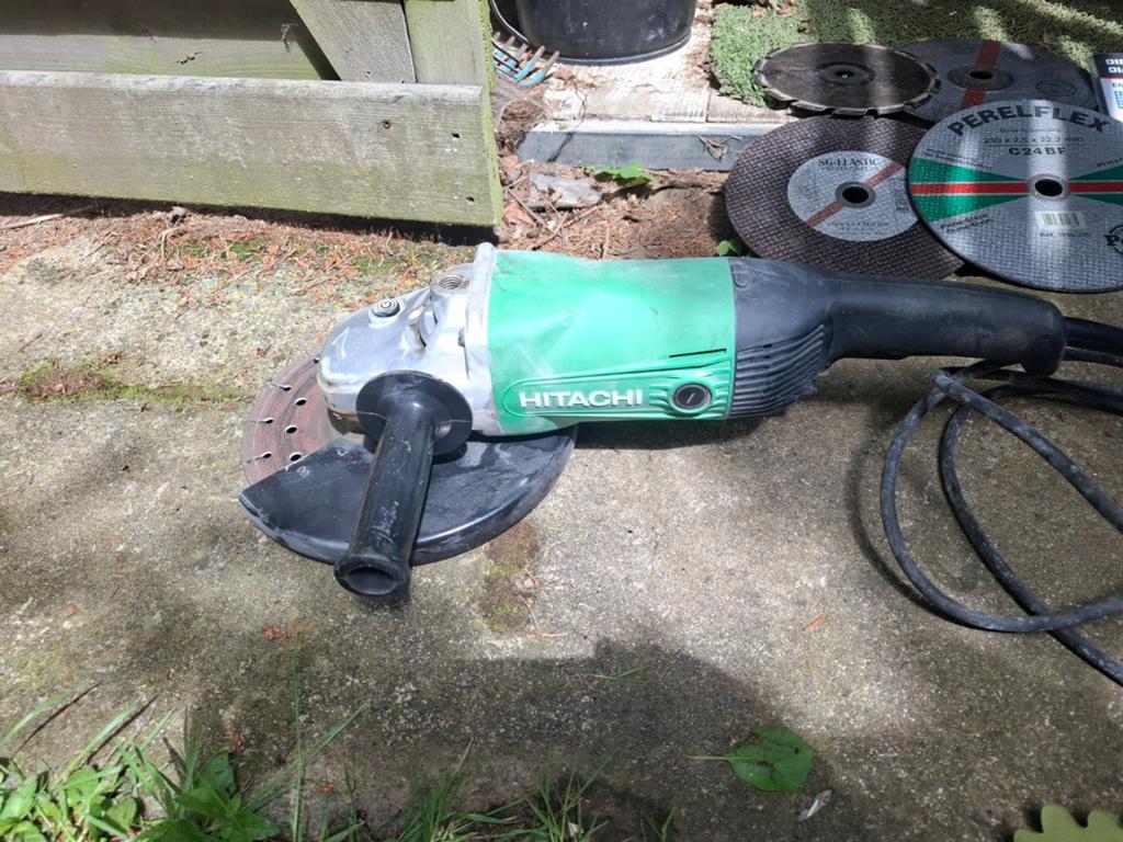 Grote slijpschijf Hitachi  G23ss, Doe-het-zelf en Bouw, Ophalen