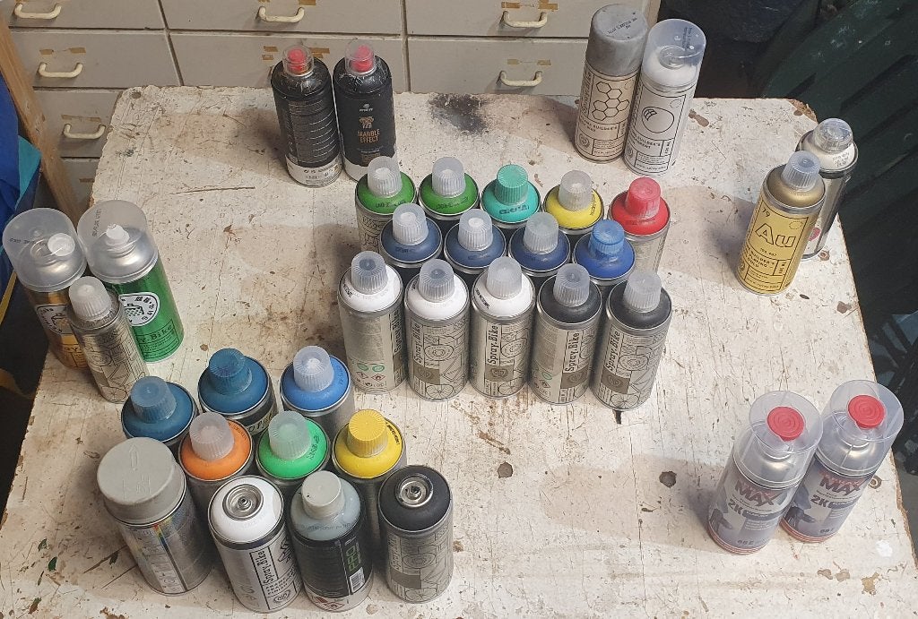 verf, lak, speciale verf, Bricolage & Construction, Peinture, Vernis & Laque, Autres couleurs, 20 litres ou plus, Enlèvement, Utilisé