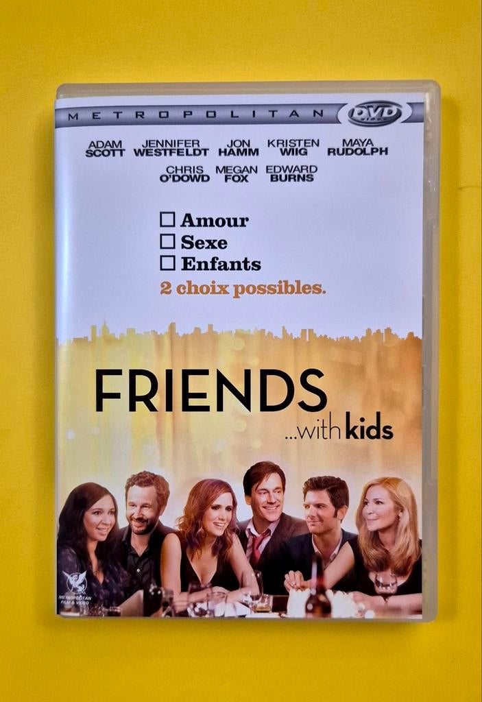 DVD 📀 Friends with Kids - Megan Fox V, Alle leeftijden, Ophalen of Verzenden, Zo goed als nieuw, Romantische komedie
