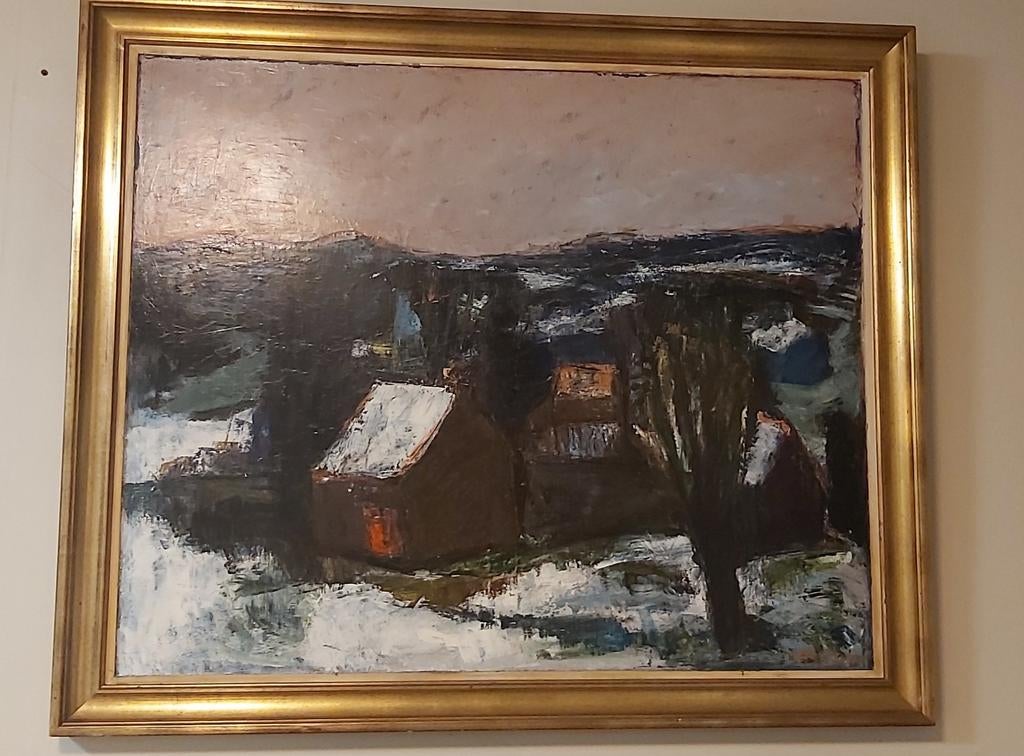 Schilderij Walter Teunink, Antiek en Kunst, Ophalen