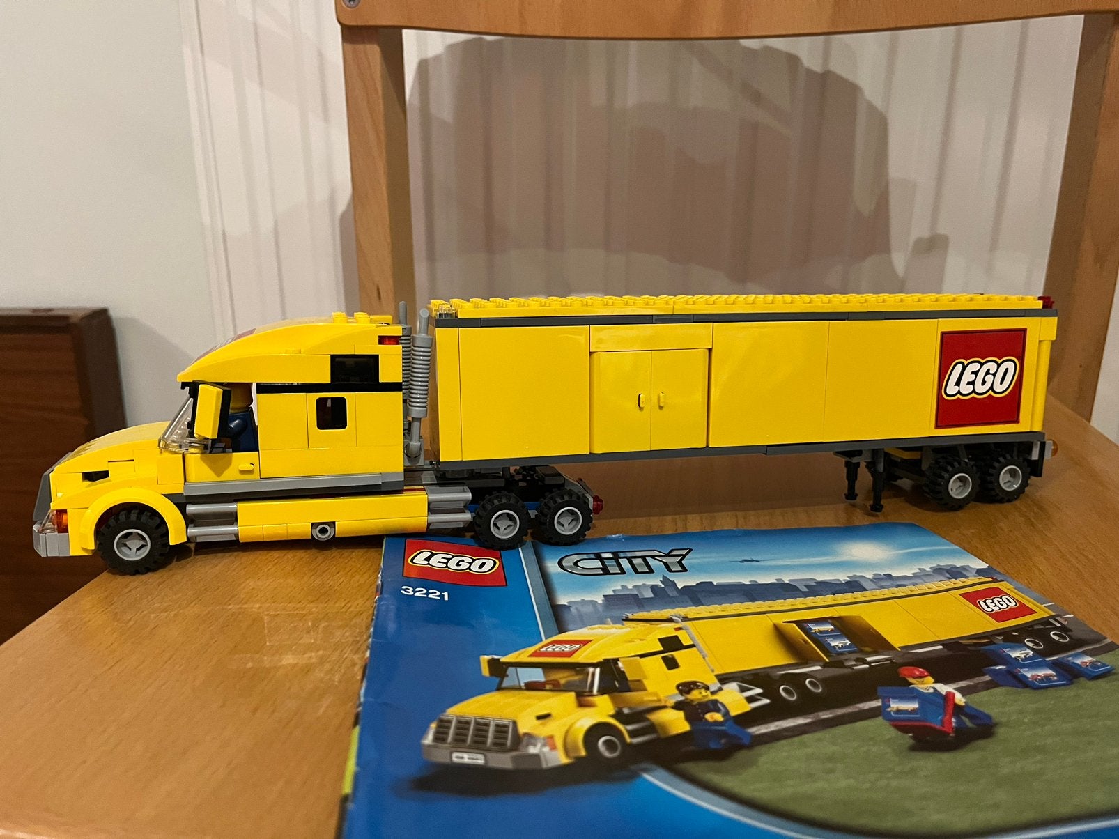 LEGO city truck 3221, Ophalen of Verzenden, Zo goed als nieuw, Lego, City