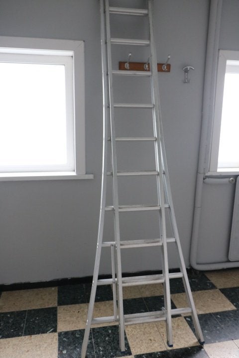 Uitschuifbare Ladder, Ophalen, Zo goed als nieuw, Ladder, Opvouwbaar of Inschuifbaar