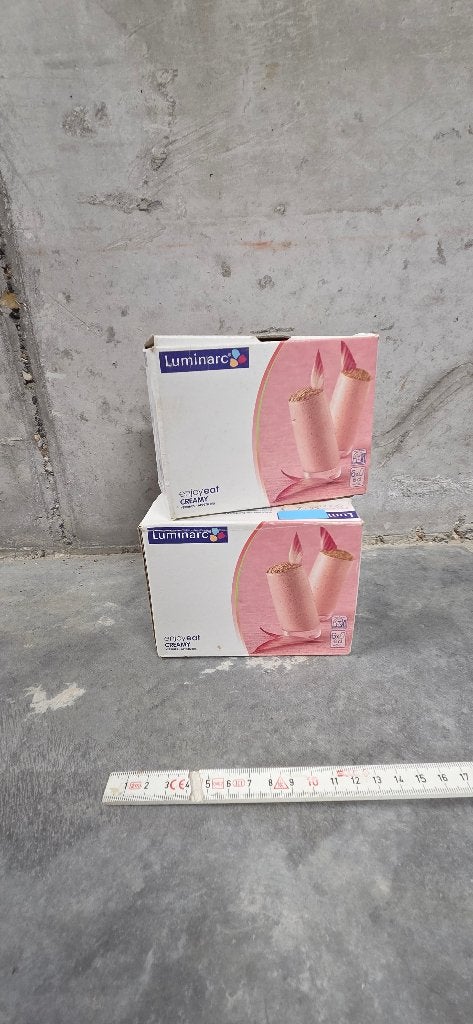 12 Luminarc aperitiefglaasjes – gebruikt maar gaaf, Enlèvement, Utilisé