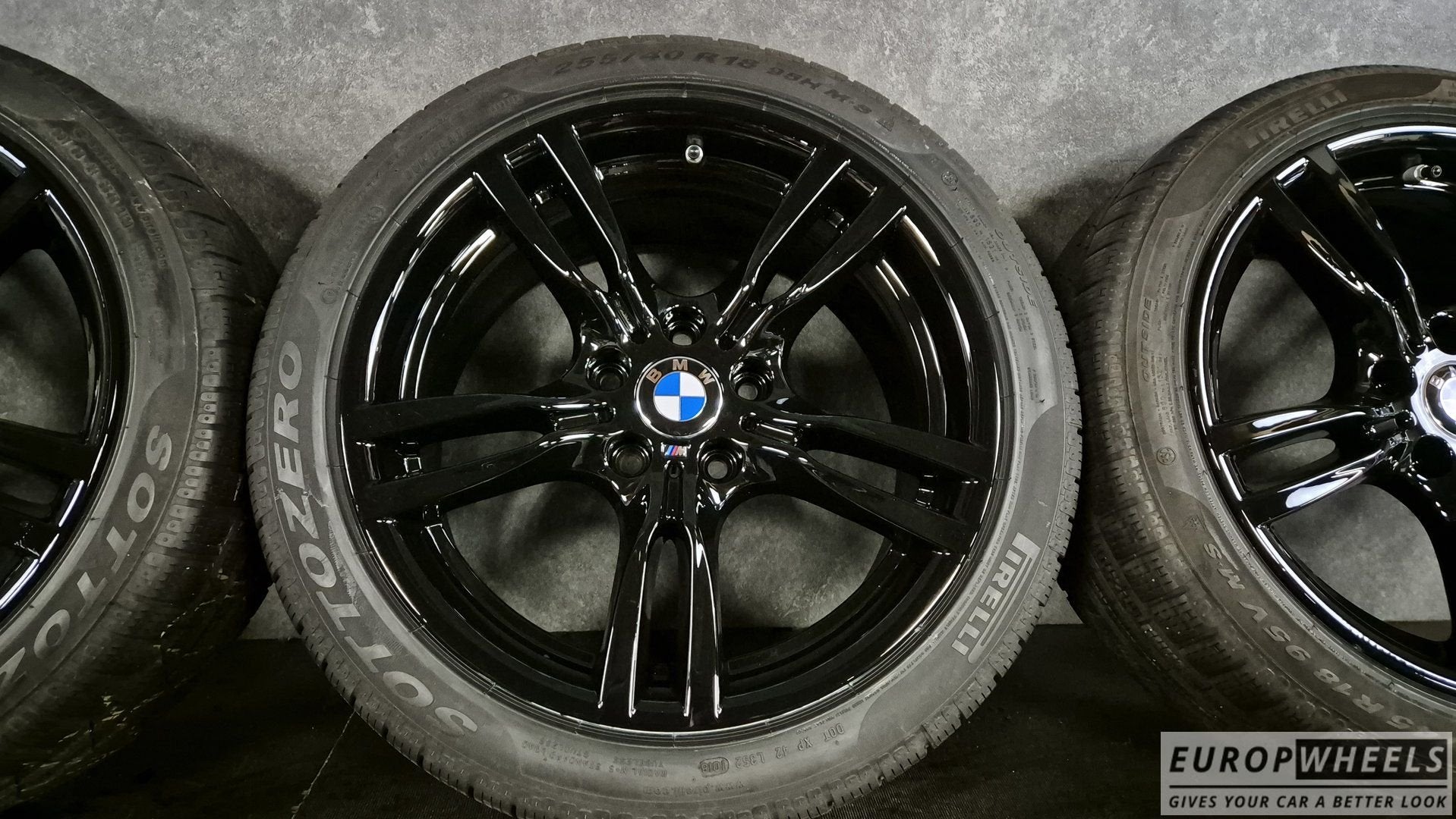18 inch BMW velgen 3 4 serie F30 F31 F36 400m winterbanden, Pneus et Jantes, Pneus hiver, Véhicule de tourisme, -