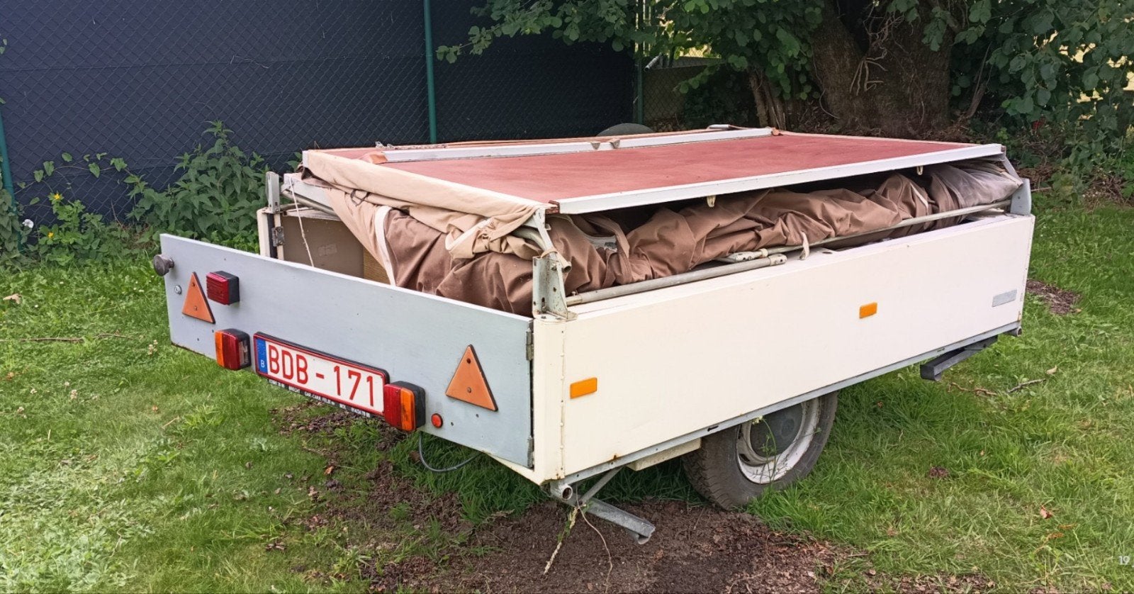 Campingcar vouwwagen, Caravans en Kamperen, Ophalen