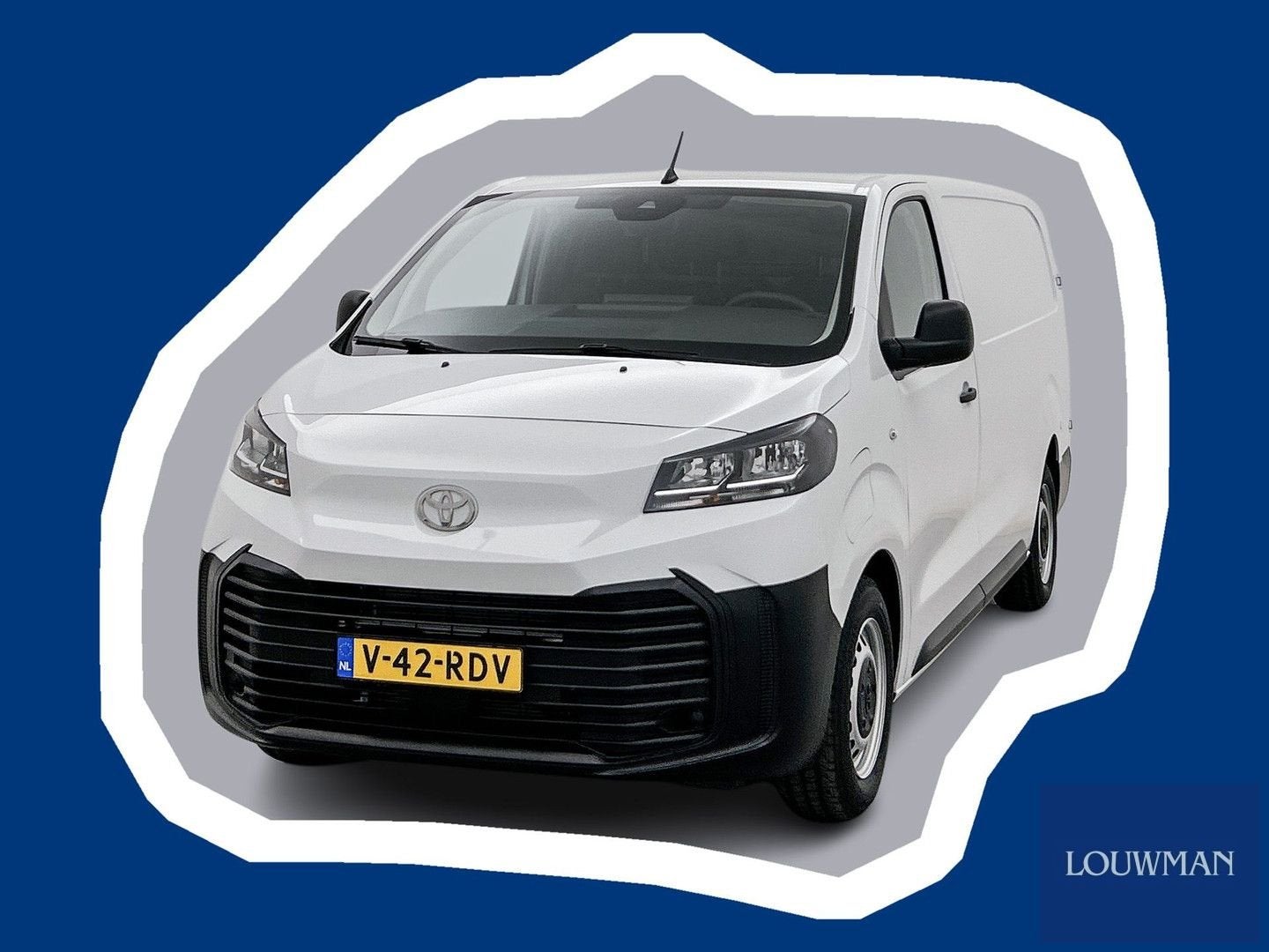 Toyota PROACE Electric Worker Comfort Standard Range L2 50 k, Auto's, Automaat, Parkeersensor, Wit, Toyota