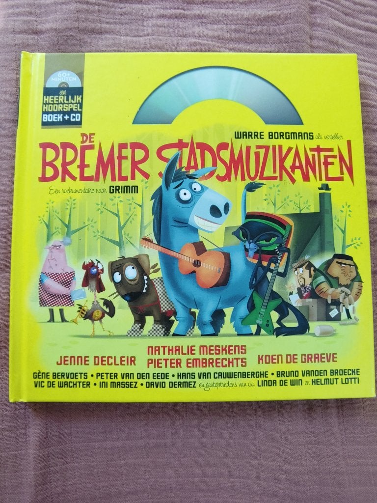 De Bremer Stadsmuzikanten – Heerlijk hoorspel Boek + CD, Livres, Livres audio & Audiolivres, Enlèvement ou Envoi, CD, Enfant