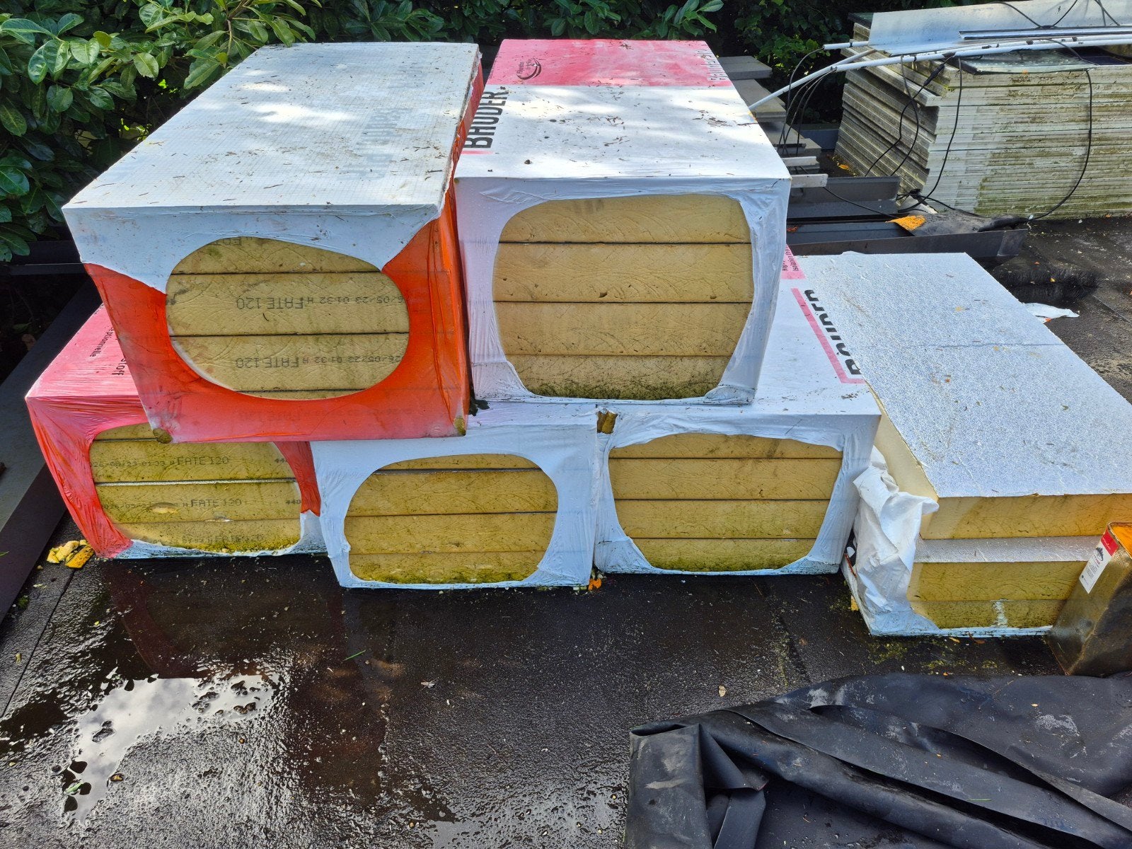 16,5 m3 PIR isolatie van 120 mm dikte - A keuze, Isolation de toiture, Enlèvement, 12 cm ou plus, Neuf