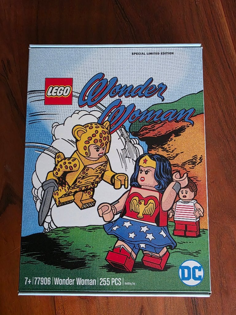 Lego 77906 Wonder Woman - Exclusivité SDCC 2020 (MISB), Neuf, Lego, Ensemble complet, Non ouvert/scellé