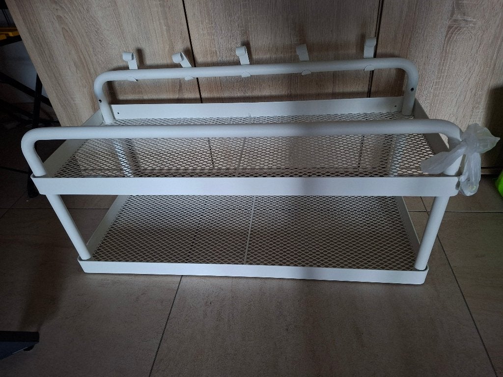Ikea kapstok wit metaal nieuw, Neuf, Moins de 100 cm, Portemanteau mural, Enlèvement