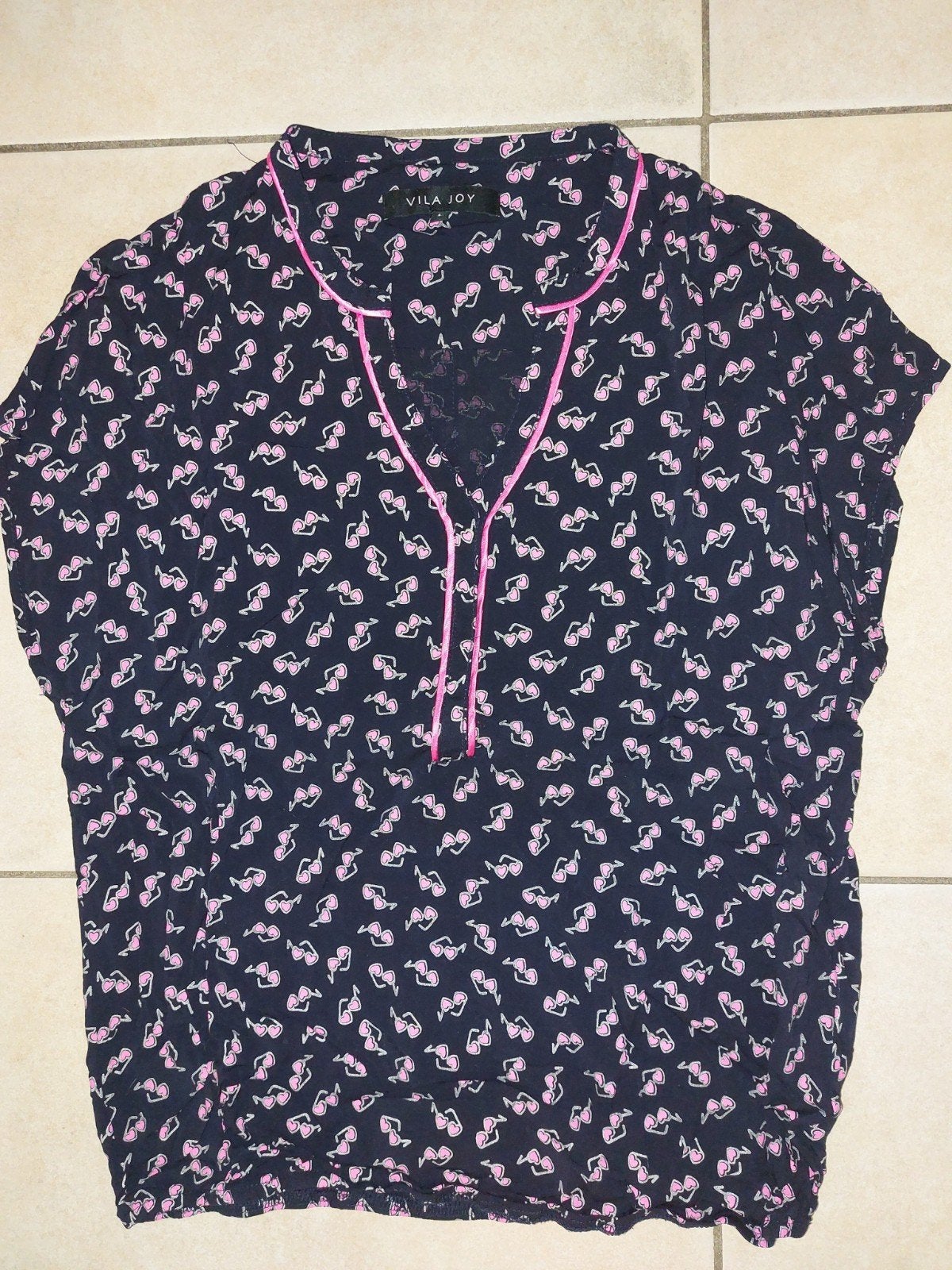 Blouse Vila Joy, taille L, Taille 42/44 (L), Enlèvement ou Envoi, Comme neuf, Vila Joy