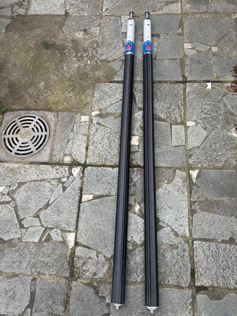 Telescoopstang set van 2 stuks, Ophalen, Zo goed als nieuw