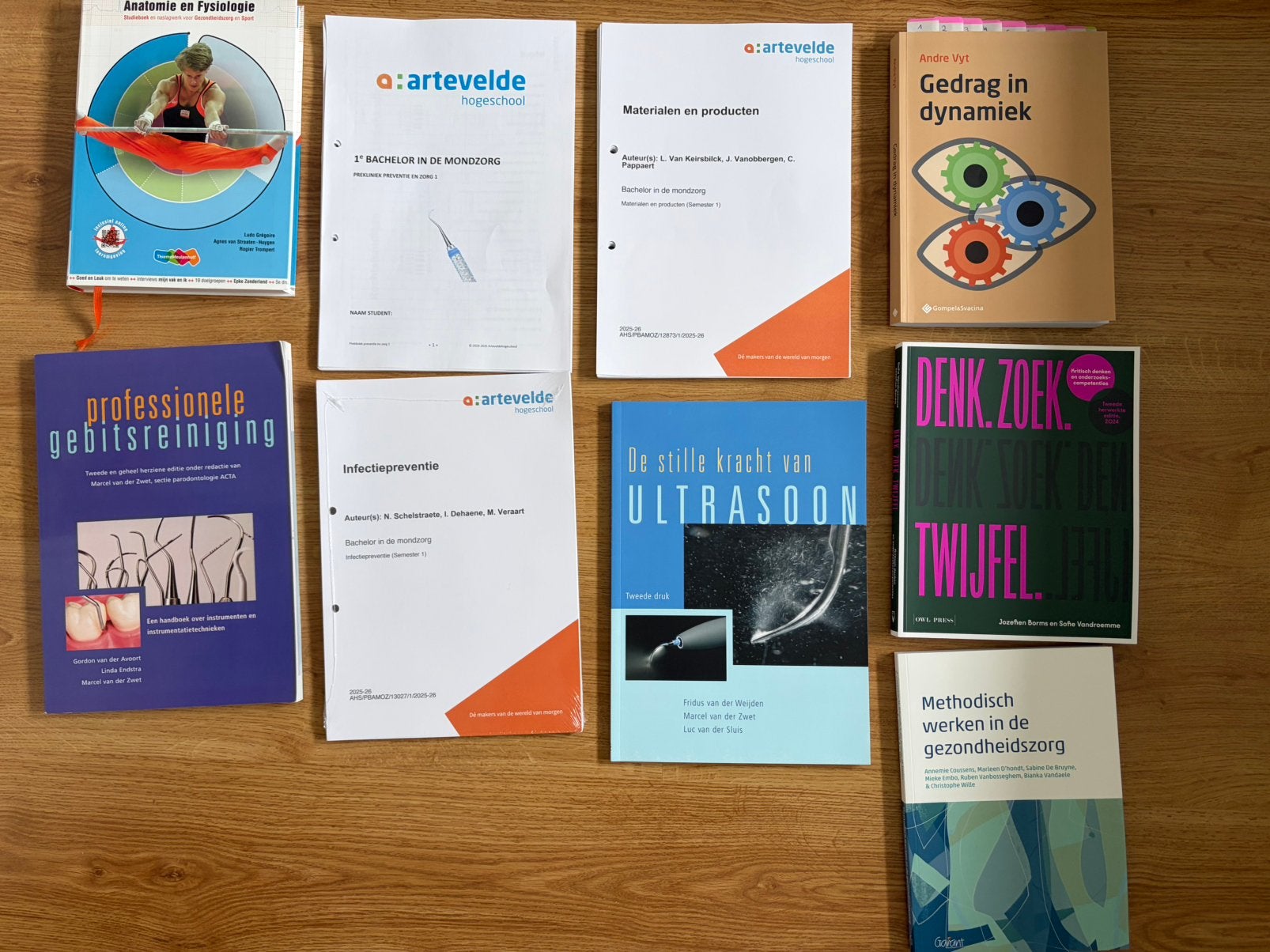 Mondzorg Arteveldehogeschool 1e jaar boeken + praktijk, Enlèvement, Néerlandais, Ludo Grégoire; Agnes van Straaten-Huygen