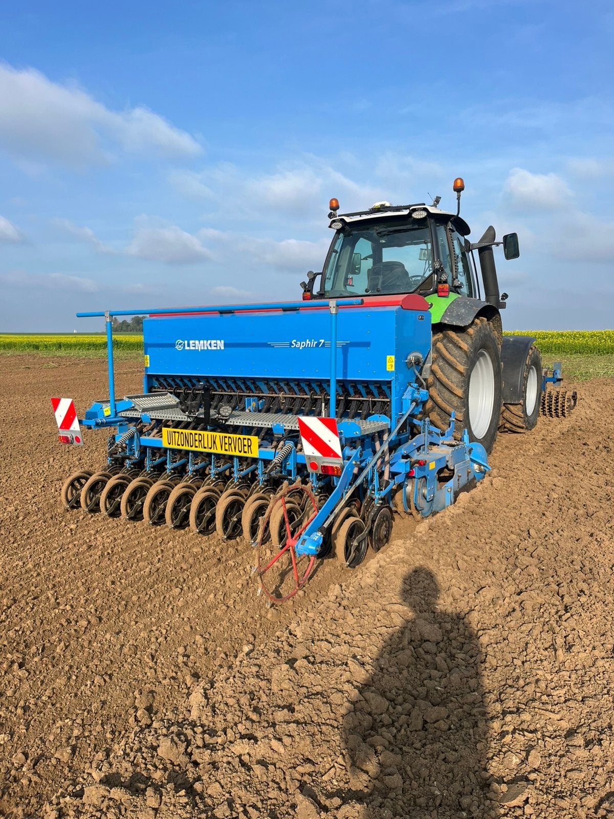 Lemken Saphir 7 + Zirkon 12, Ophalen