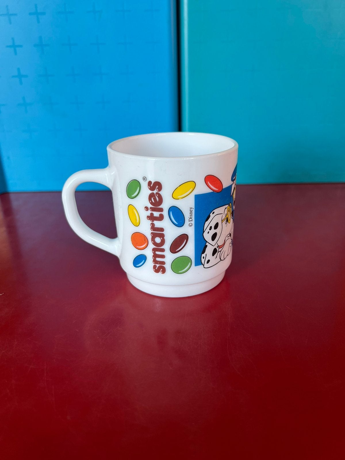 Smarties.  101 dalmatiërs mok, Ophalen of Verzenden, Zo goed als nieuw
