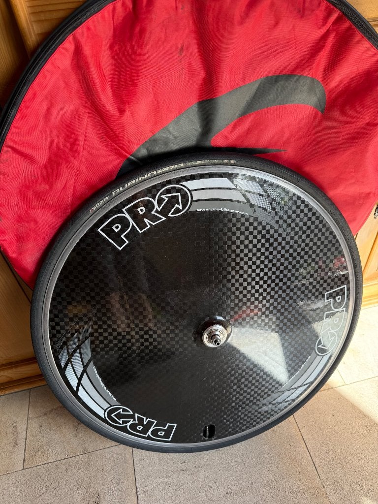 Roue lenticulaire, Zo goed als nieuw, Racefiets, Carbon, Ophalen
