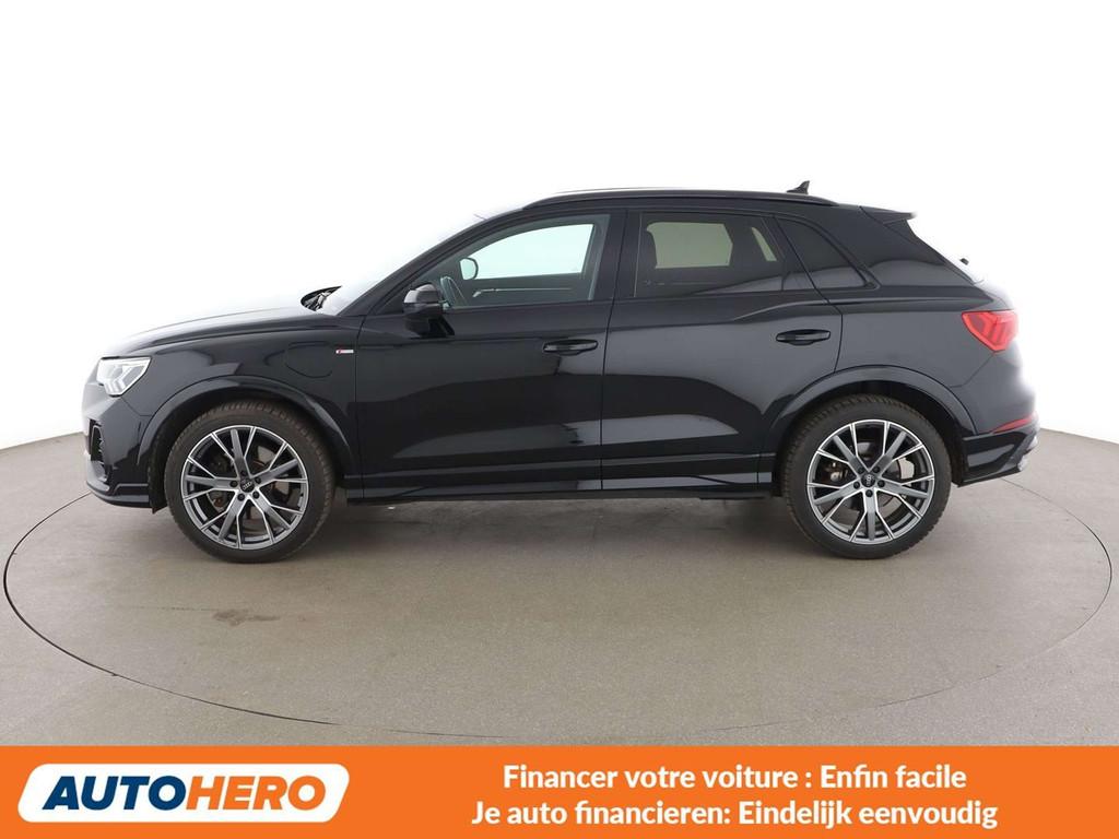 Audi Q3 45 TFSIe S line (année de construction 2022), 1395 cm³, Achat, Euro 6, Détection des panneaux routiers