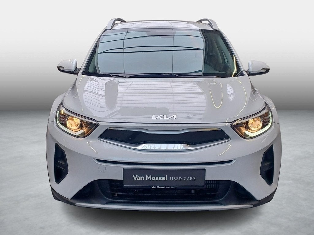 Kia Stonic 1.0T 100 6MT Style Edition, Auto's, Kia, Voorwielaandrijving, Wit, Bedrijf, Hybride Elektrisch/Benzine