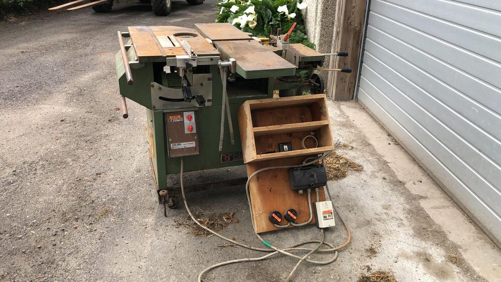 Houtcombine robland, Doe-het-zelf en Bouw, Gereedschap | Zaagmachines, Ophalen, Gebruikt, Overige typen