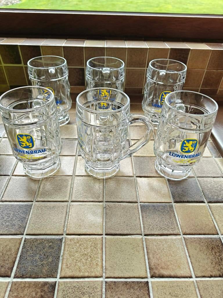 Duitse bierkroegen - 1,5 euro per stuk, Verzamelen, Glas en Drinkglazen, Ophalen