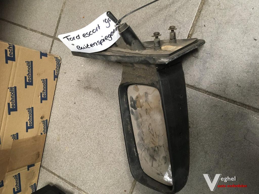 Ford escort '90 buitenspiegel linksvoor, Auto-onderdelen, Spiegels, Gebruikt, Ophalen of Verzenden