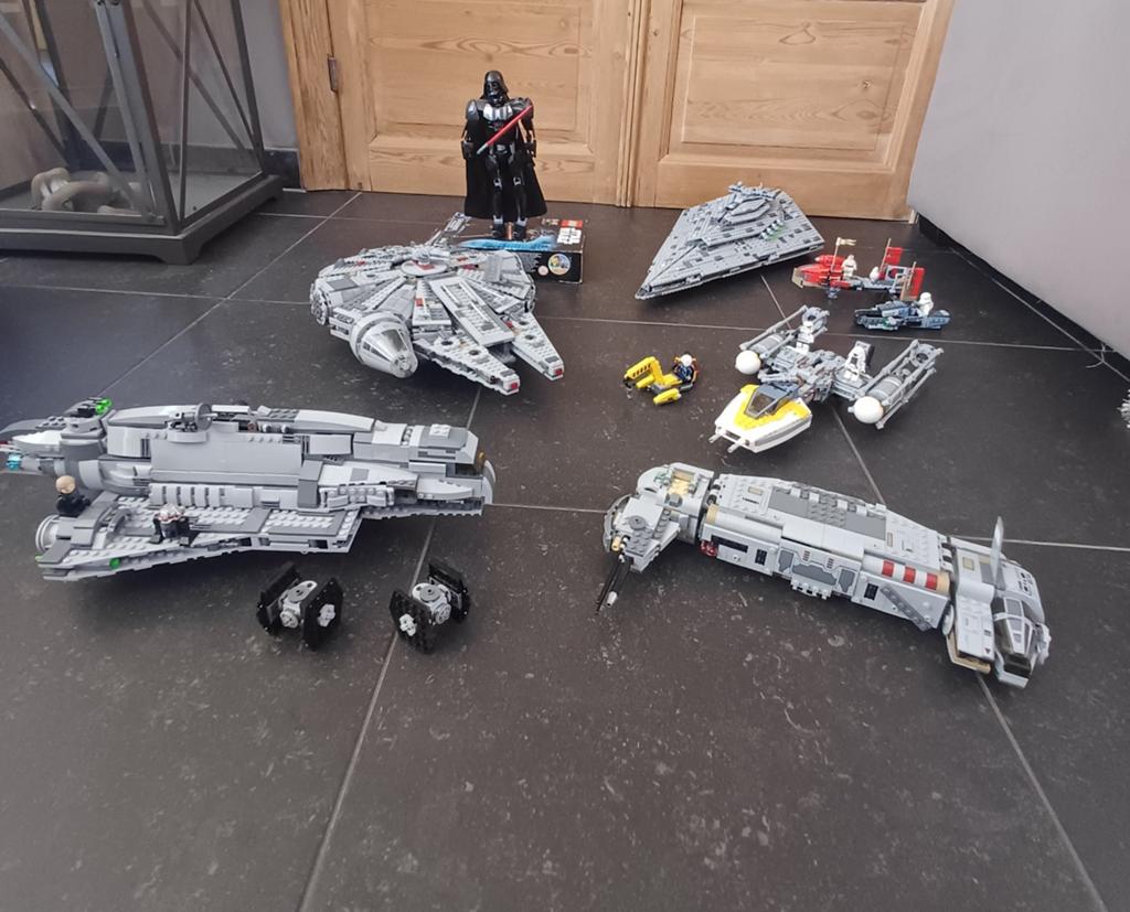 Lego star wars lot, Enlèvement
