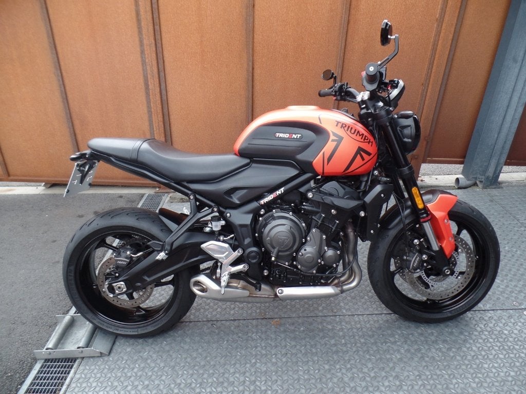 Trident 660cm³ abs 2023 6975mm nieuwe staat gar 1.2.3, Motoren, Nieuw, Motorrijbewijs A, 3 cilinders, Sport