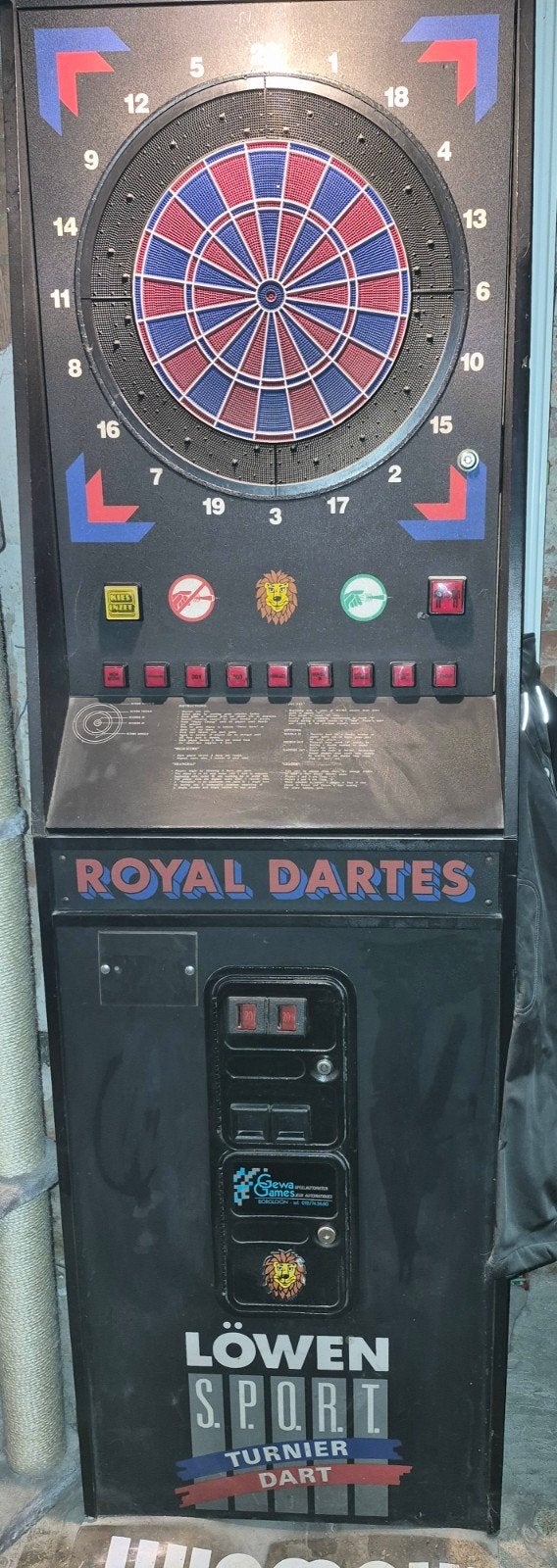 Electroniche dartkast lowen sport, Enlèvement