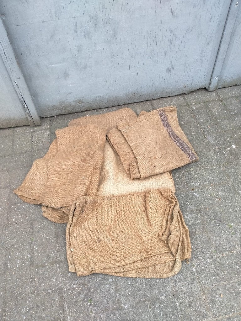 Jute zakken, Hobby en Vrije tijd, Ophalen, Gebruikt
