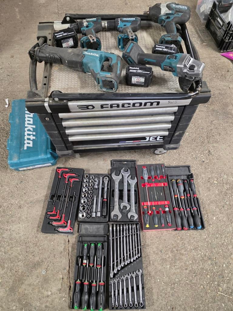 Facom/makita lotttt, Ophalen