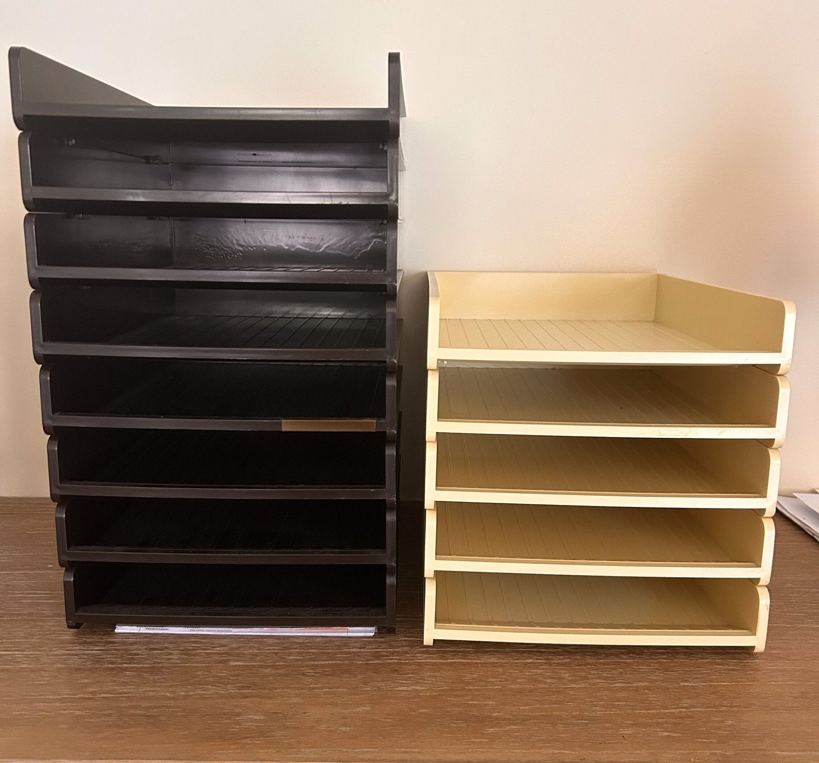 Porte-documents/bacs à papier — Ensemble de 12, Maison & Meubles, Enlèvement ou Envoi, Moins de 70 cm, Comme neuf, Synthétique