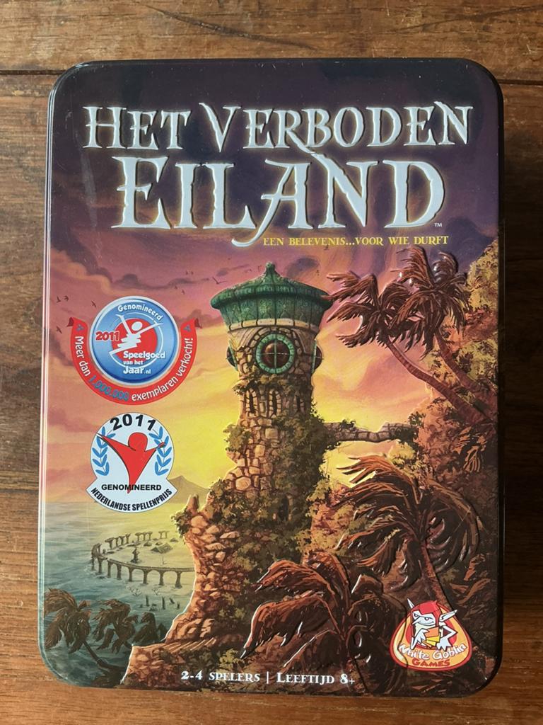 Kaartspel Het verboden Eiland., Ophalen, Zo goed als nieuw