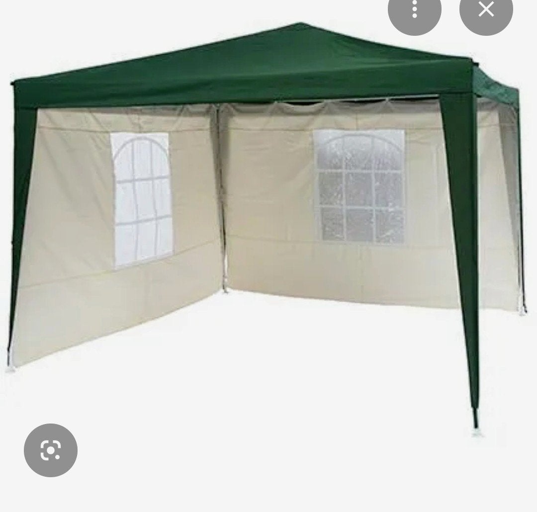 Partytent 3 x 3 met 1 zijwand., Jardin & Terrasse, Tonnelles, Enlèvement, Tente de réception