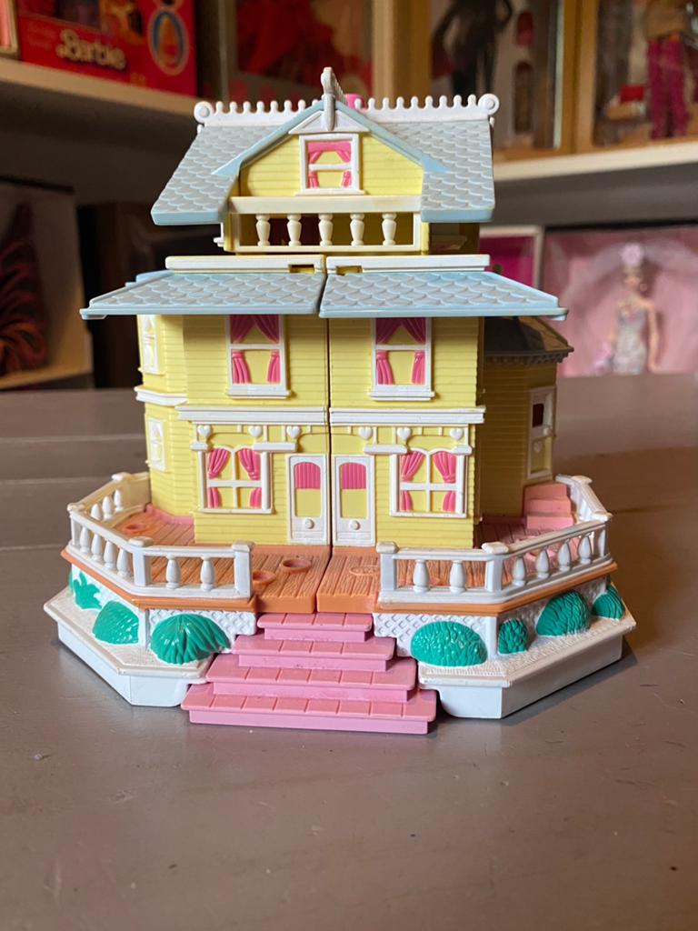 Polly Pocket Clubhouse uit 1995, Verzamelen, Ophalen of Verzenden, Gebruikt