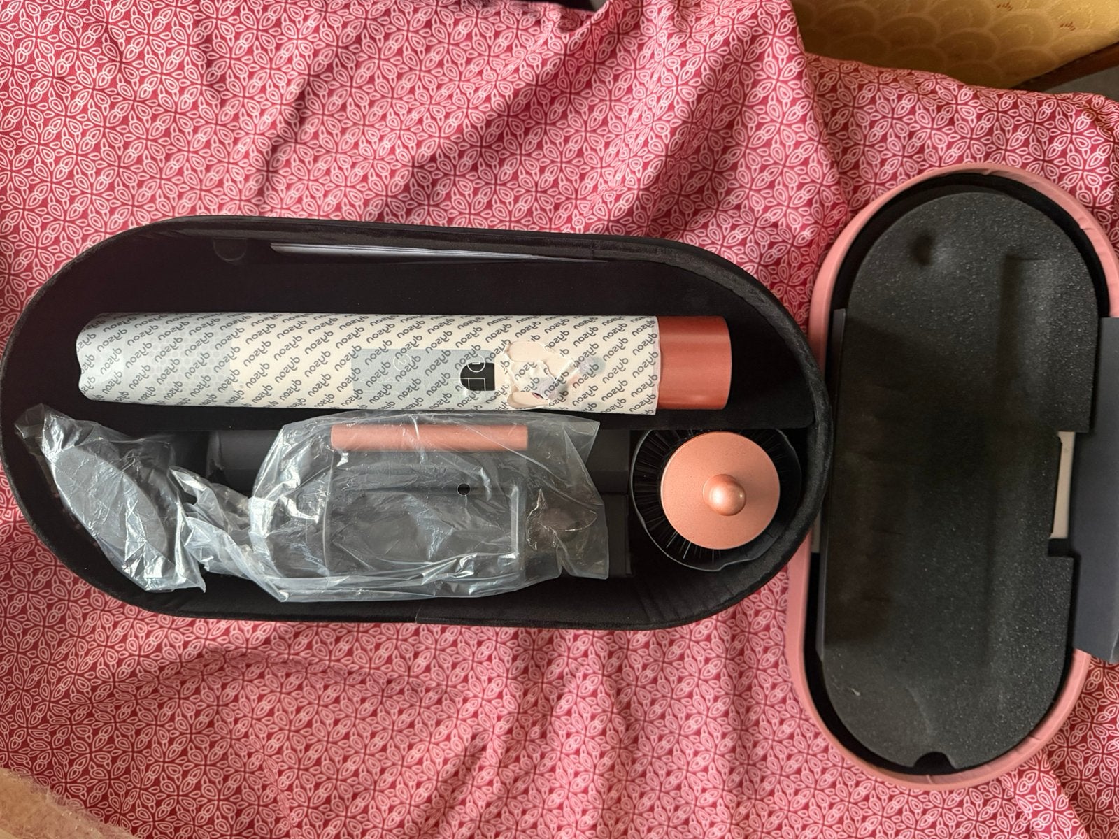 Dyson Airwrap i.d. Straight+Wavy – Blanc / Rose neuf, Enlèvement ou Envoi, Comme neuf