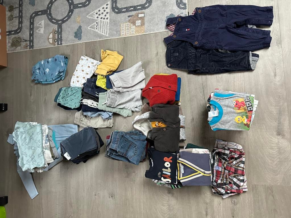 Pakket kleren jongen maat 74, Ophalen, Zo goed als nieuw, Maat 74