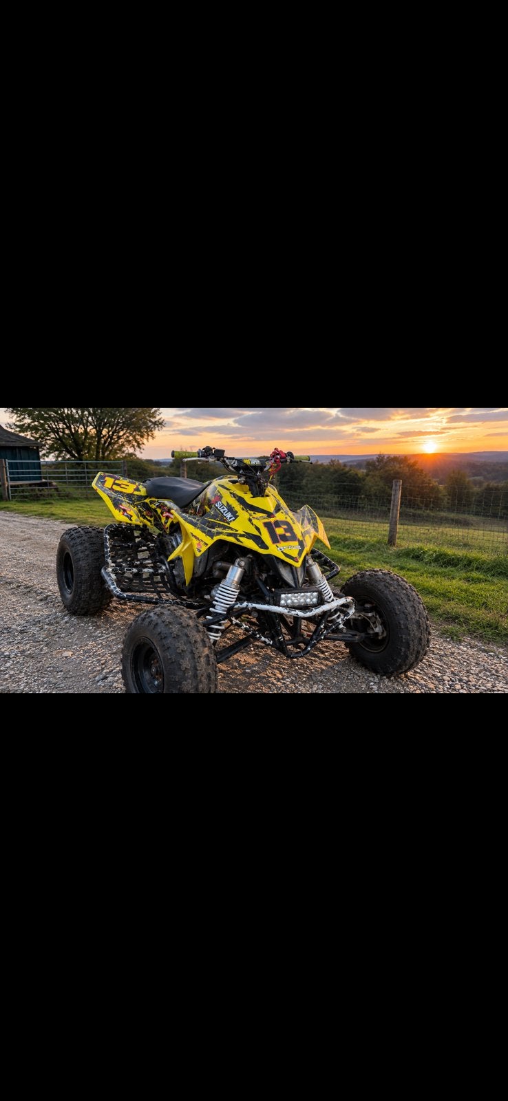 Suzuki LTR 450, Motos, Plus de 35 kW, 450 cm³, 1 cylindre
