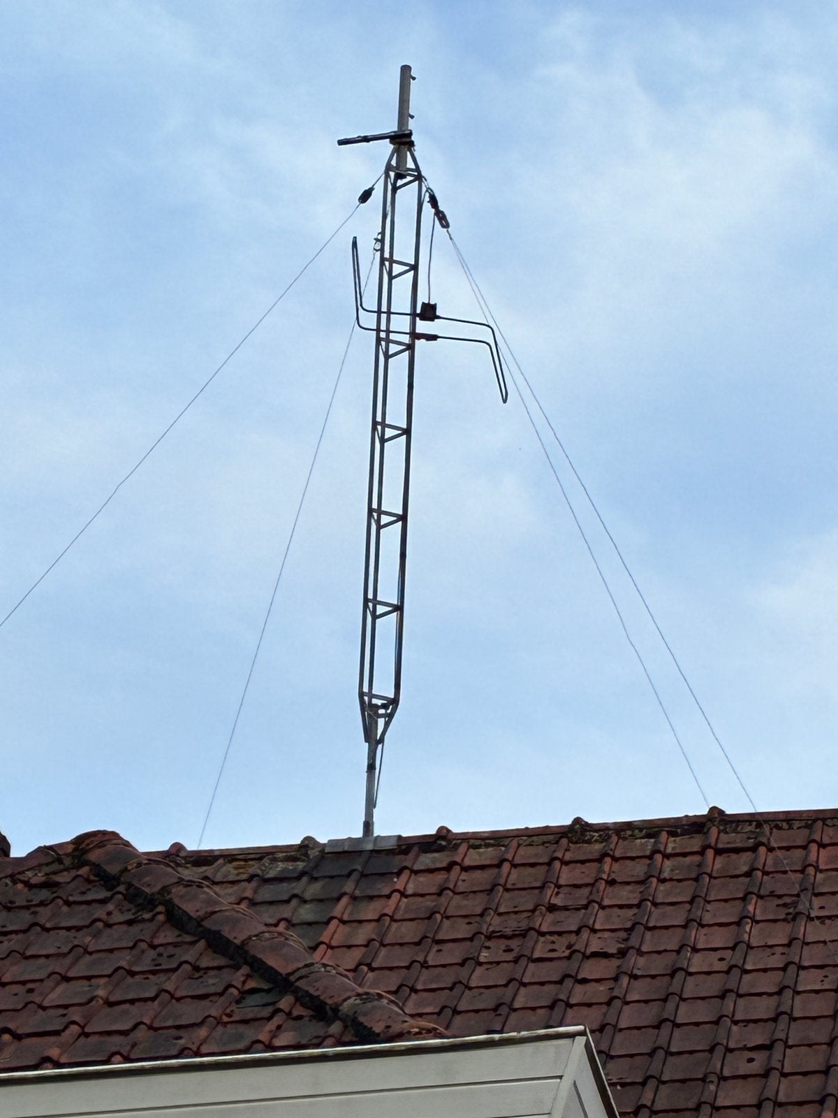 VHF-UHF dakantenne GRATIS, Telecommunicatie, Antennes en Masten, Ophalen, Gebruikt