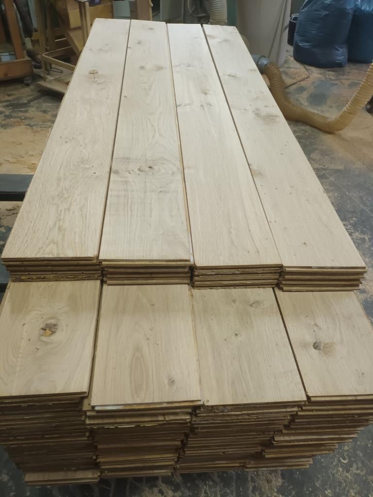 Massief eiken planken, Doe-het-zelf en Bouw, Ophalen