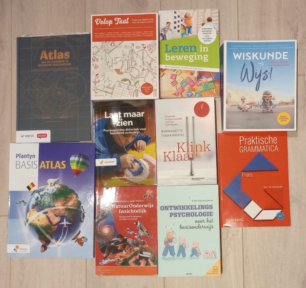 Studieboeken voor lerarenopleiding lager onderwijs PXL, Boeken, Ophalen, Zo goed als nieuw, Overige vakken