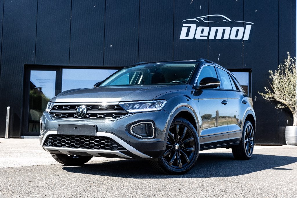 Volkswagen T-Roc 1.0 TSI in prachtige staat!, Autos, Volkswagen, Achat, Euro 6, Boîte manuelle, Noir