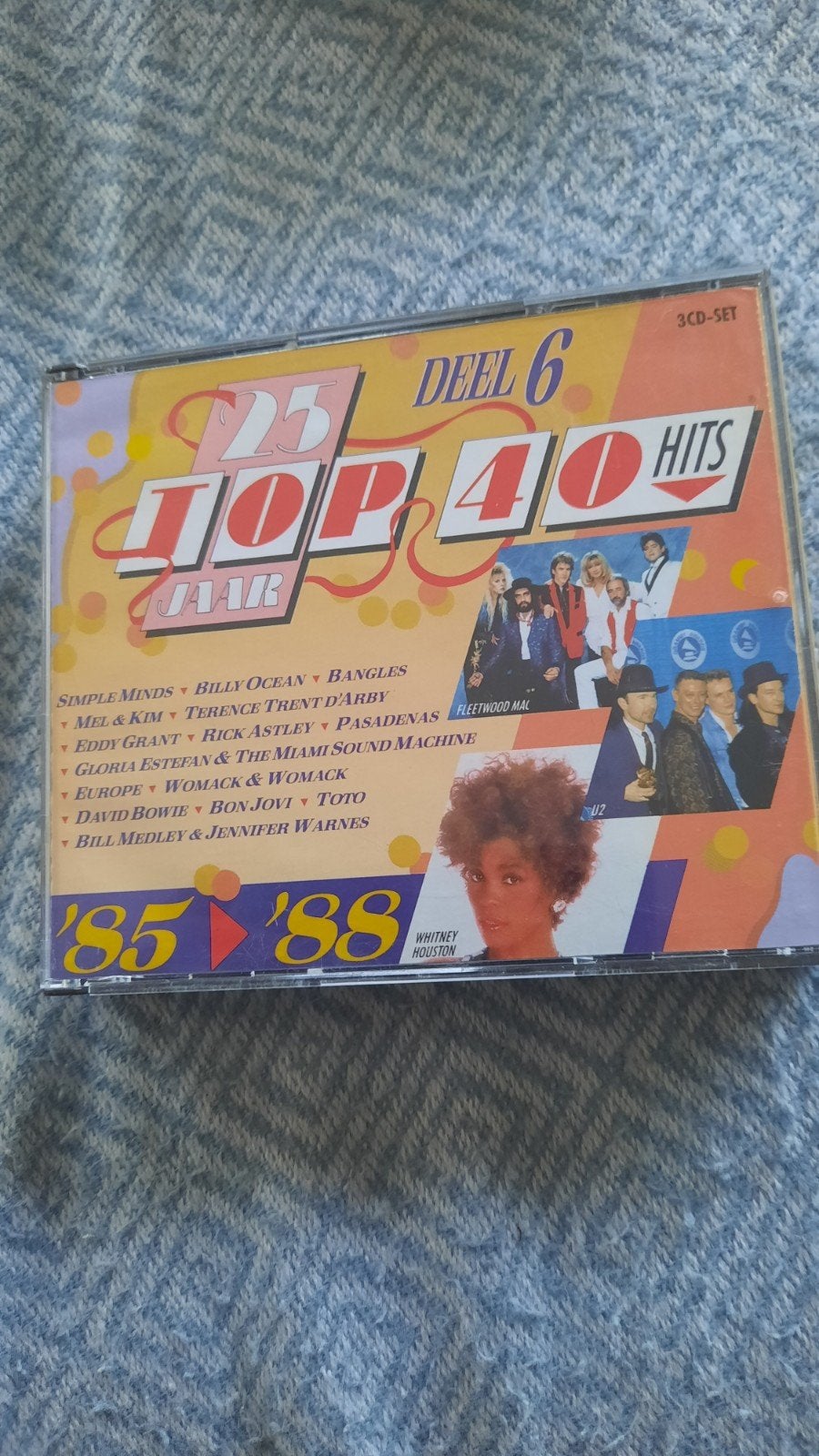 3cd 25 jaar top 40 1985-1988, CD & DVD, CD | Compilations, Comme neuf, Compilation, Pop, Envoi