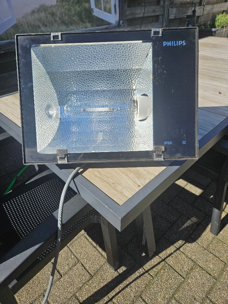 Buitenlamp Philips, Tuin en Terras, Ophalen, Gebruikt, Aluminium, Netvoeding