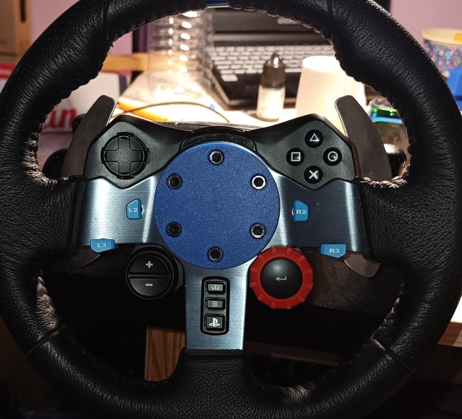 Mod Cache Moyeu Personnalisé Volant Logitech G29, Consoles de jeu & Jeux vidéo, Enlèvement ou Envoi, Neuf, Autres types
