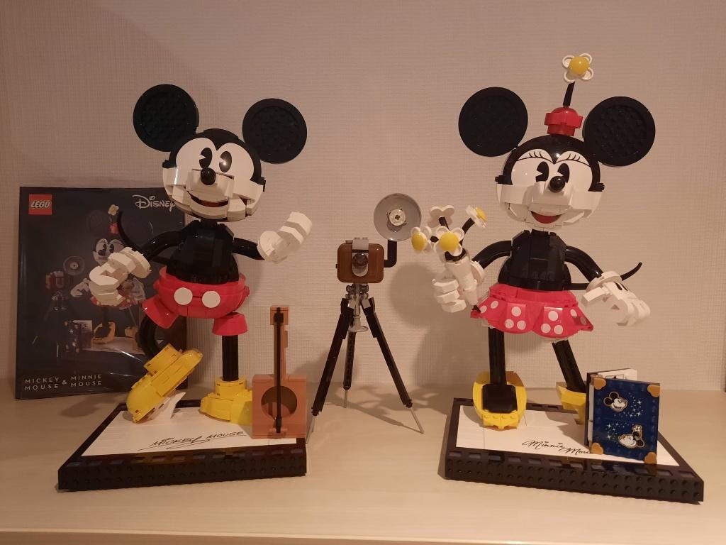 Lego Mickey en Minnie Mouse lego set 43179, Kinderen en Baby's, Speelgoed | Duplo en Lego, Ophalen, Zo goed als nieuw, Lego