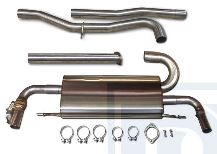Volvo Uitlaat set sport vanaf katalysator Volvo S60/V60 T6 A, Ophalen of Verzenden, Nieuw
